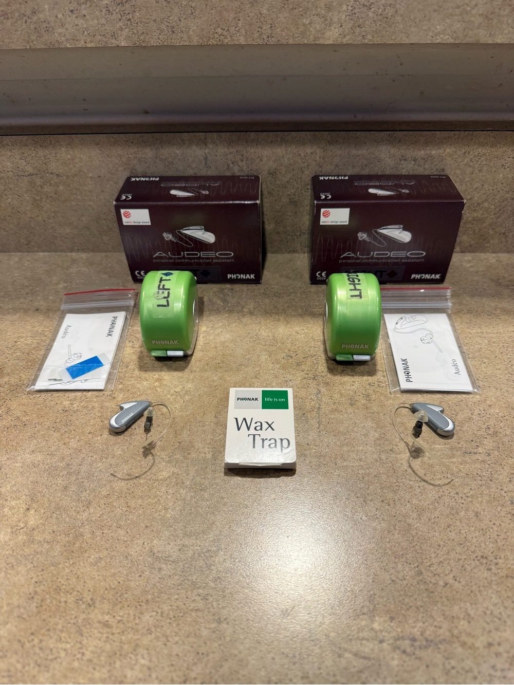 Phonak Audeo Smart IX 017-0375 Hearing Aids - Tested